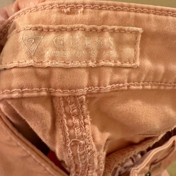 GUESS Pink/ Peach Jegging Leggings size 27 - Picture 11 of 12